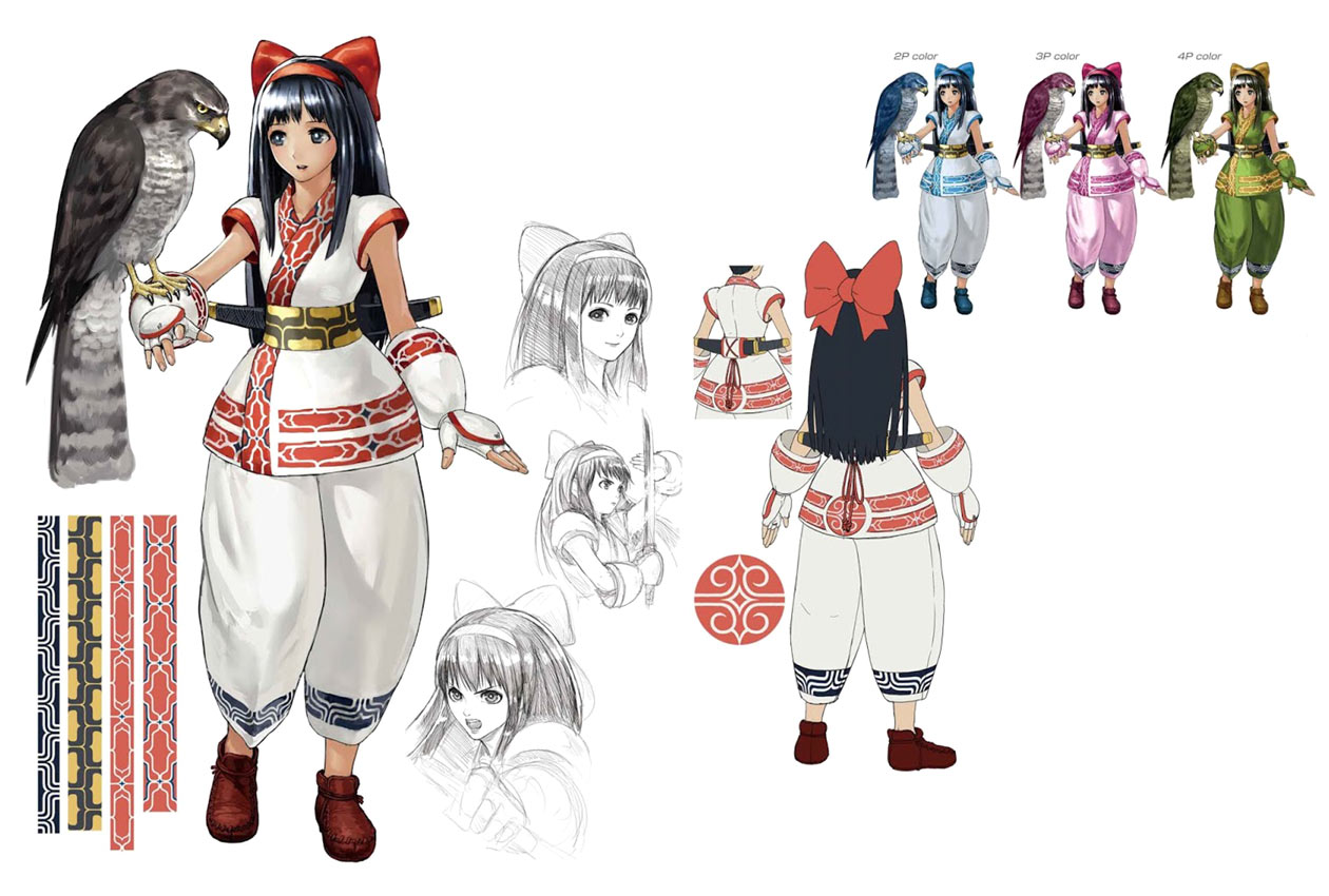 Nakoruru Art from The King of Fighters XIV