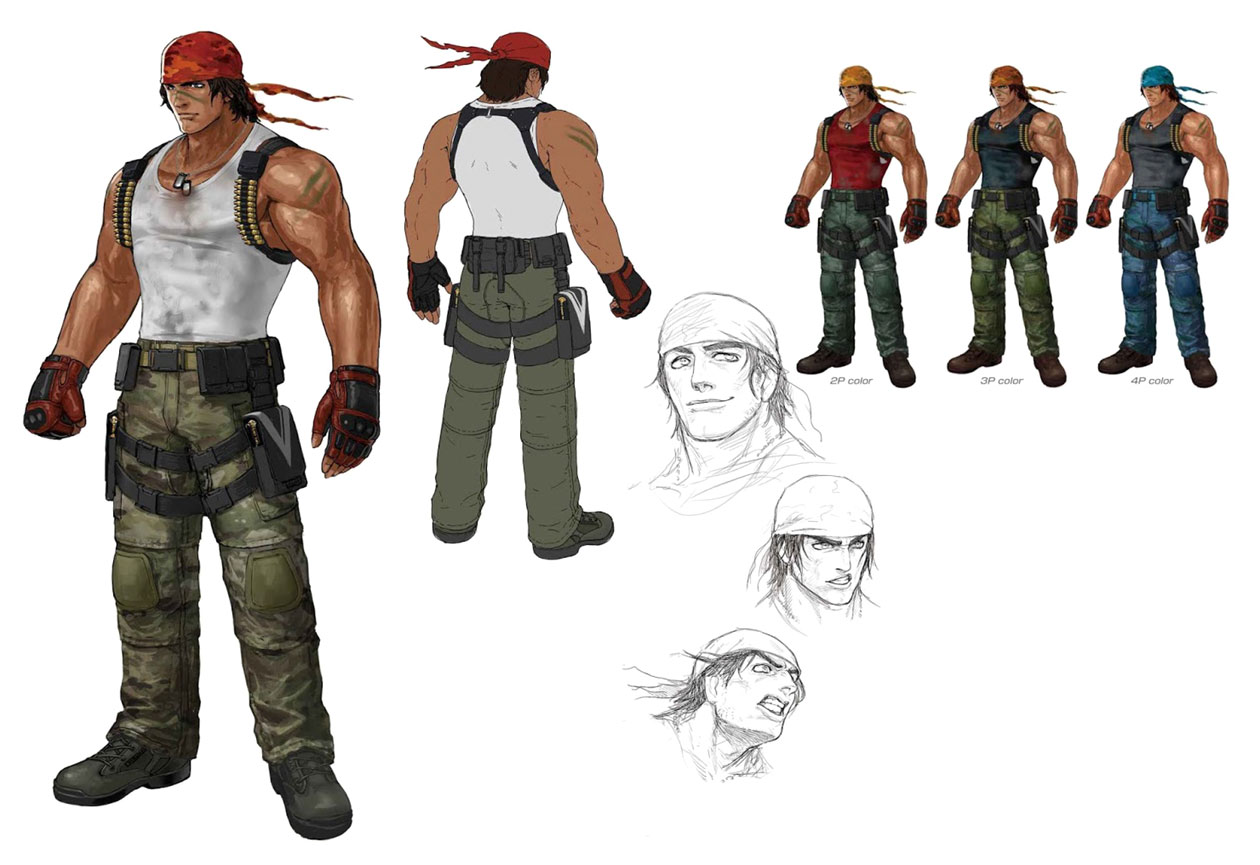 Ralf Jones Art from The King of Fighters XIV