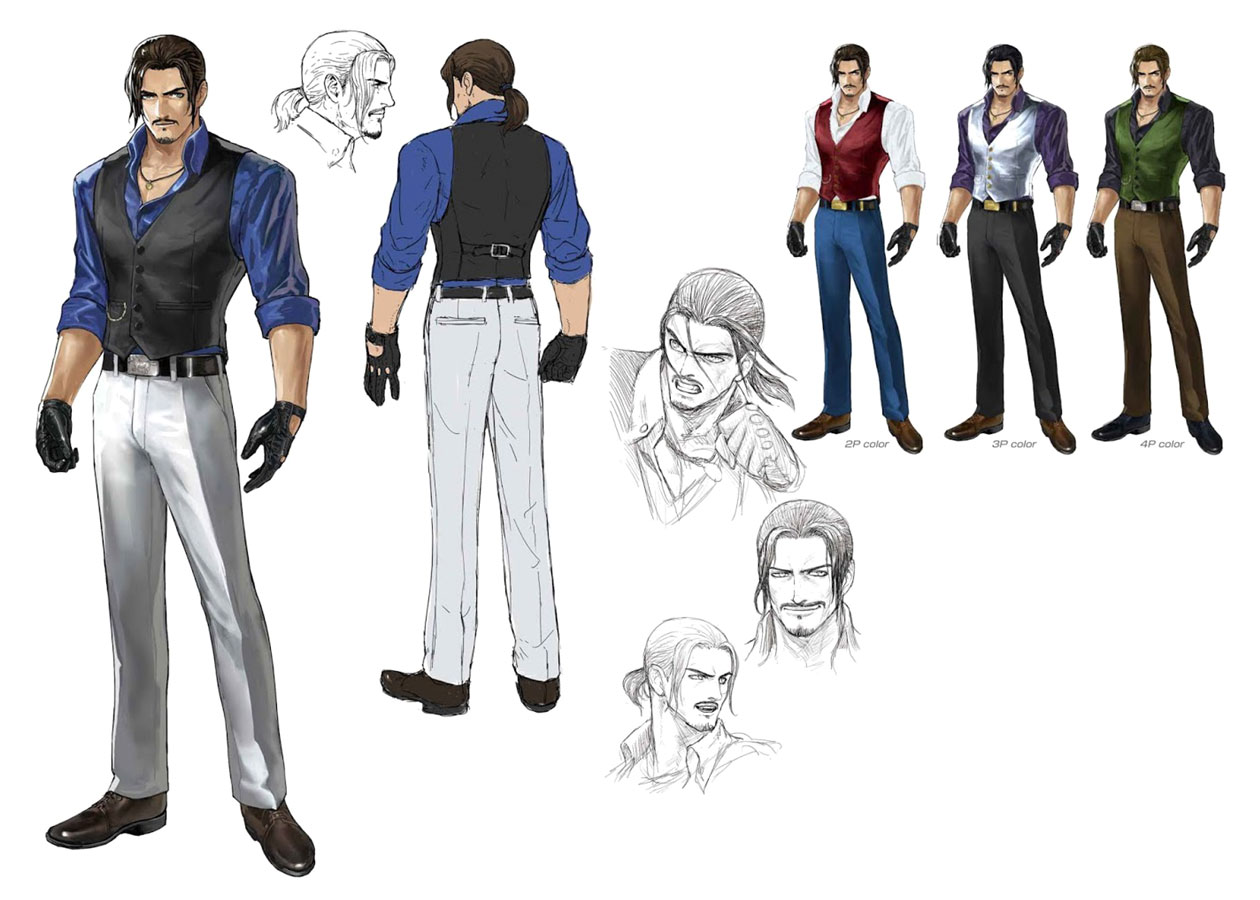 Robert Garcia Art from The King of Fighters XIV