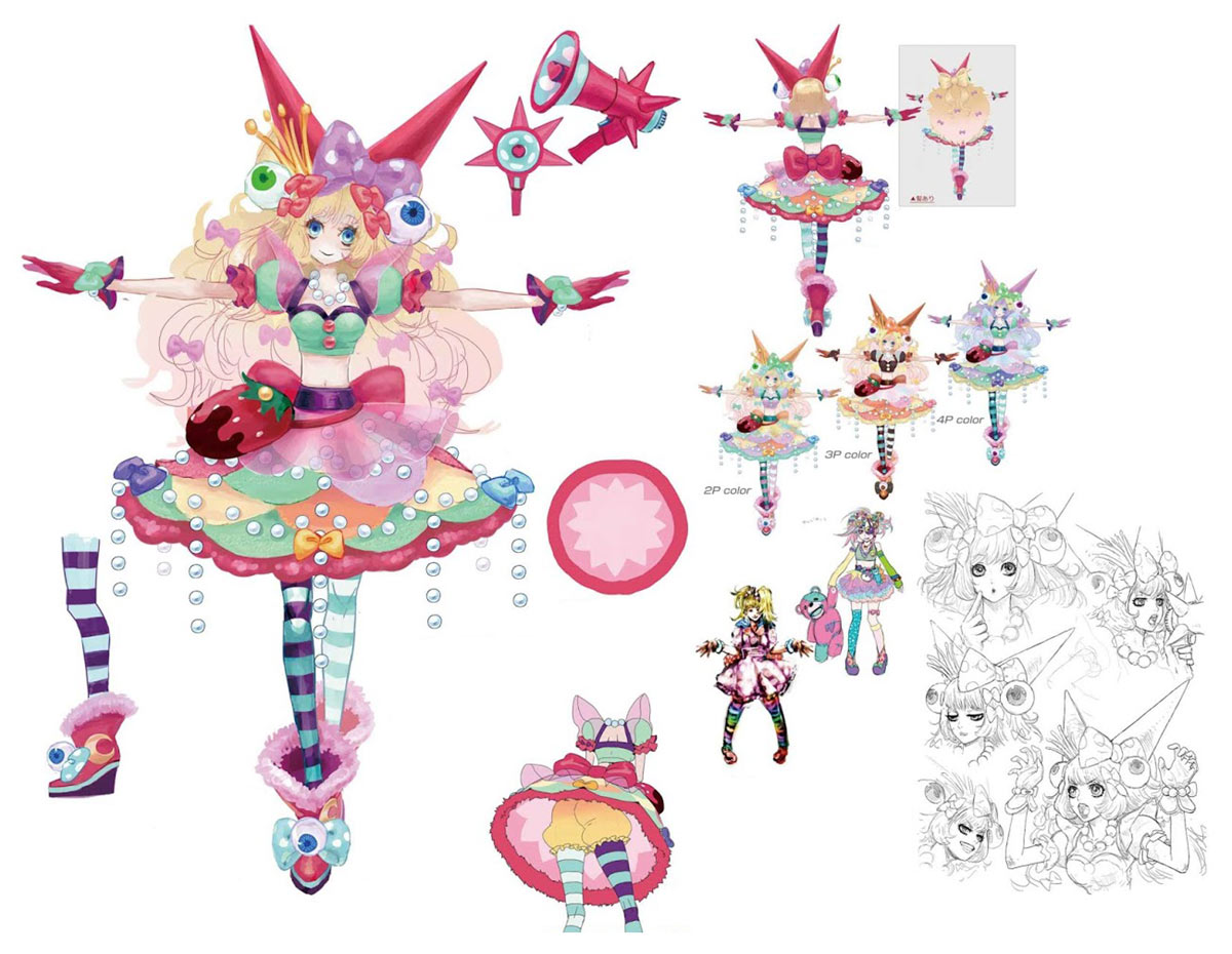 Sylvie Paula Paula Art from The King of Fighters XIV