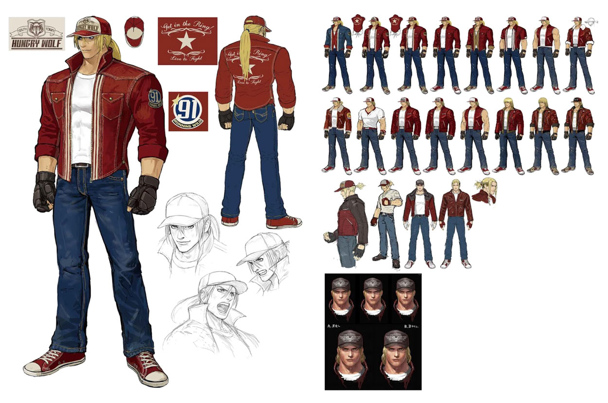 Terry Bogard Art from The King of Fighters XIV