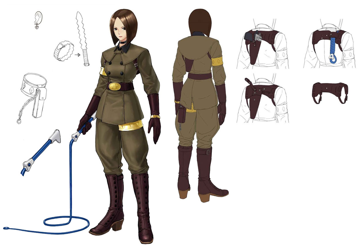Whip Art from The King of Fighters XIV