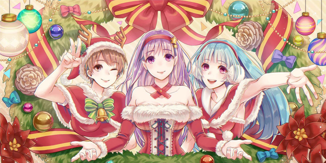 Xmas Art by Yumi Saji from The King of Fighters XIV