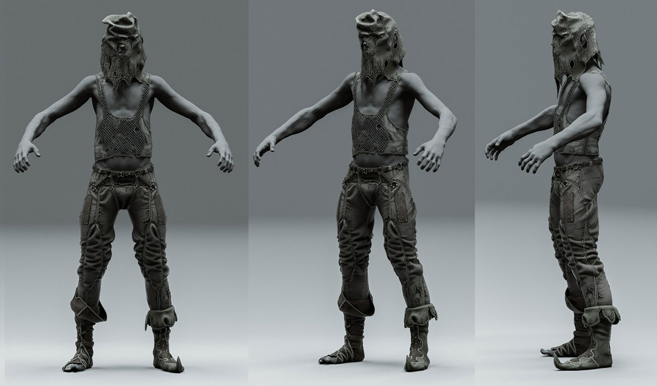 Brigand Art from Mortal Shell