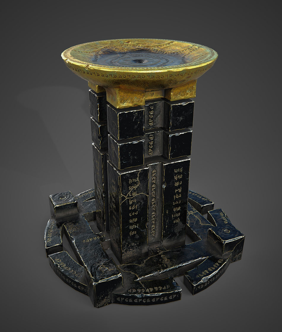 Cathedral Lever Art from Mortal Shell