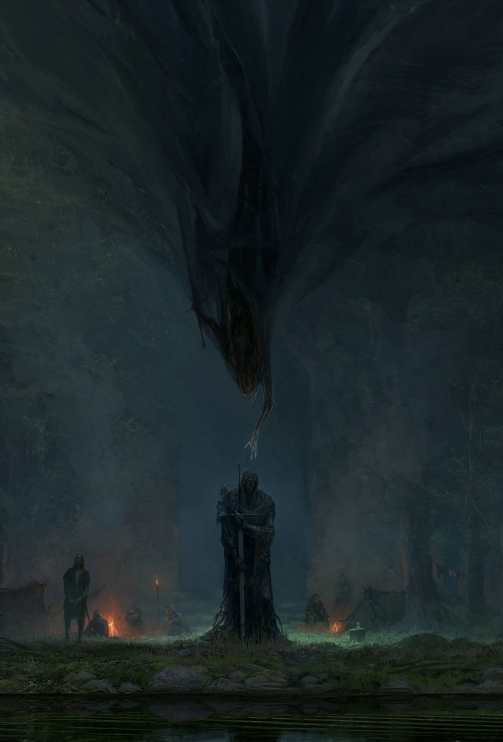 Death from Above Artwork from Mortal Shell
