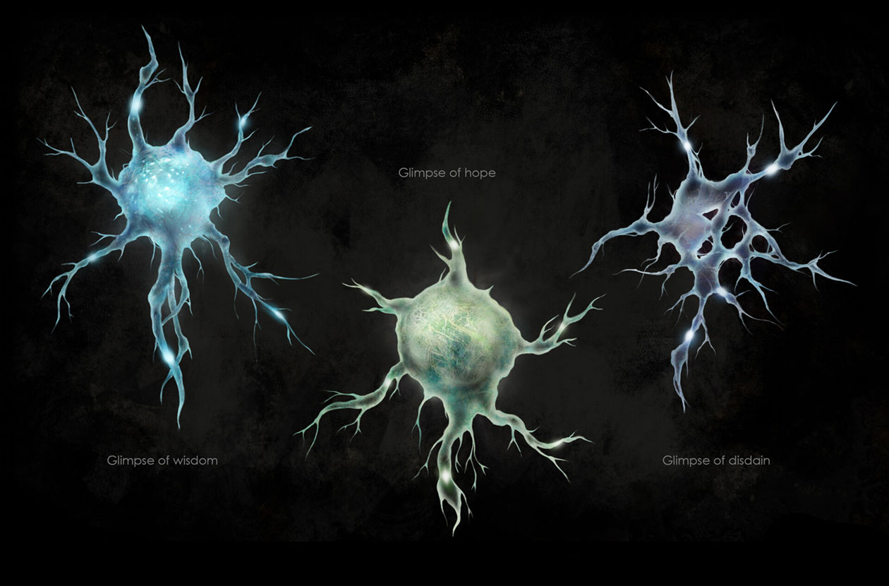 Glimpses Concept Art from Mortal Shell