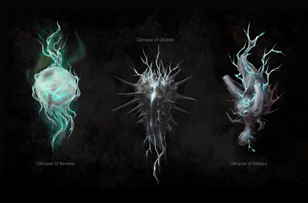 Glimpses Concept from Mortal Shell