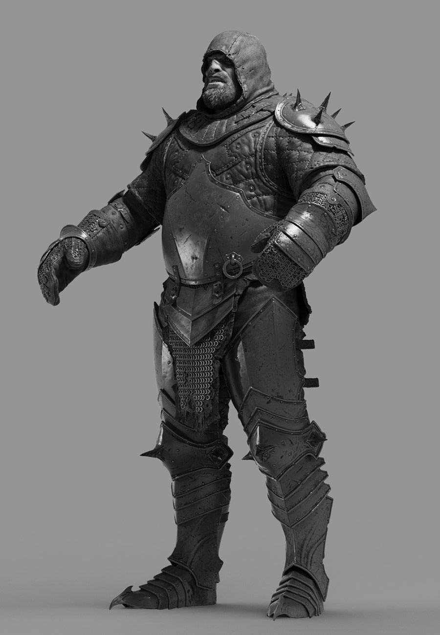 Gragu Art from Mortal Shell