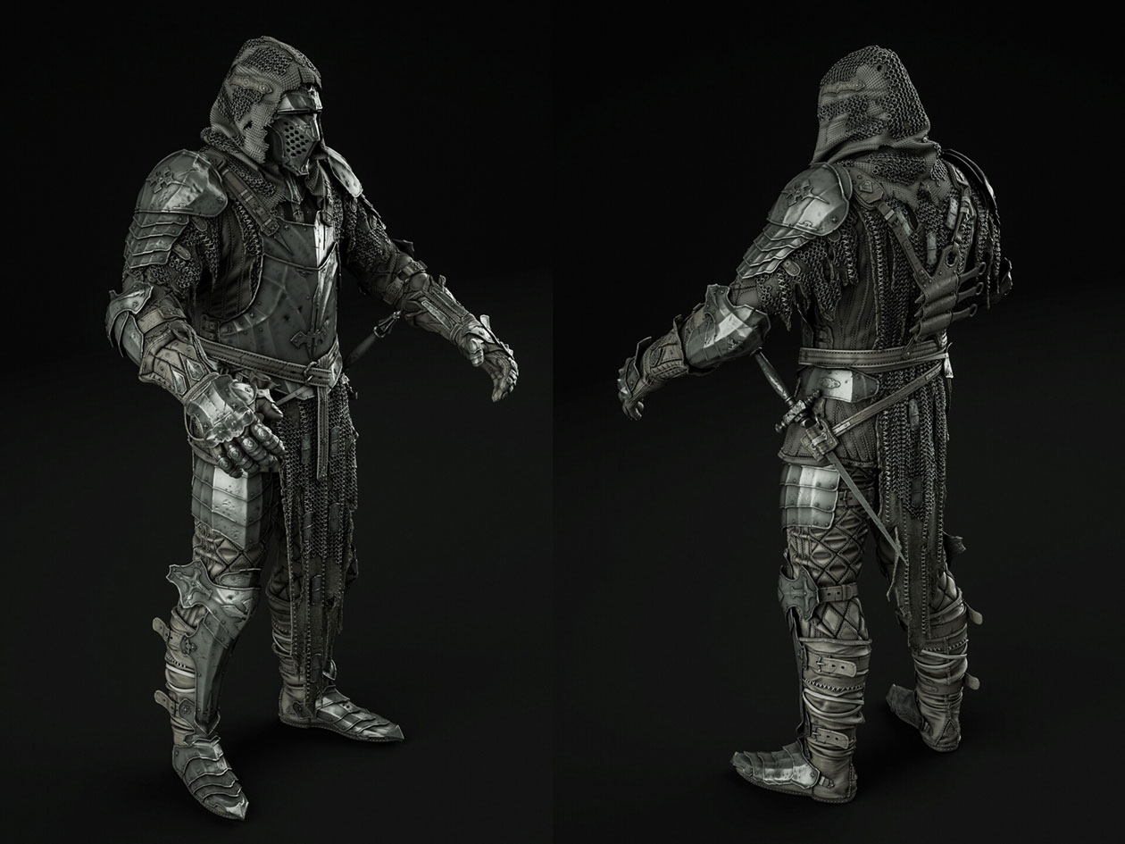 Hadern Art from Mortal Shell