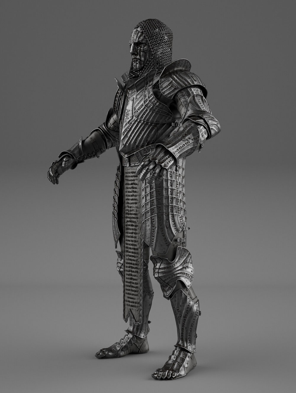 Solomon Art from Mortal Shell