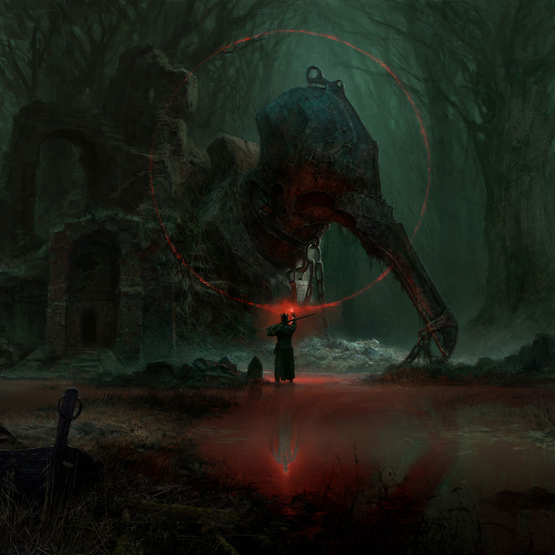 The Old Prisoner Promo Artwork from Mortal Shell