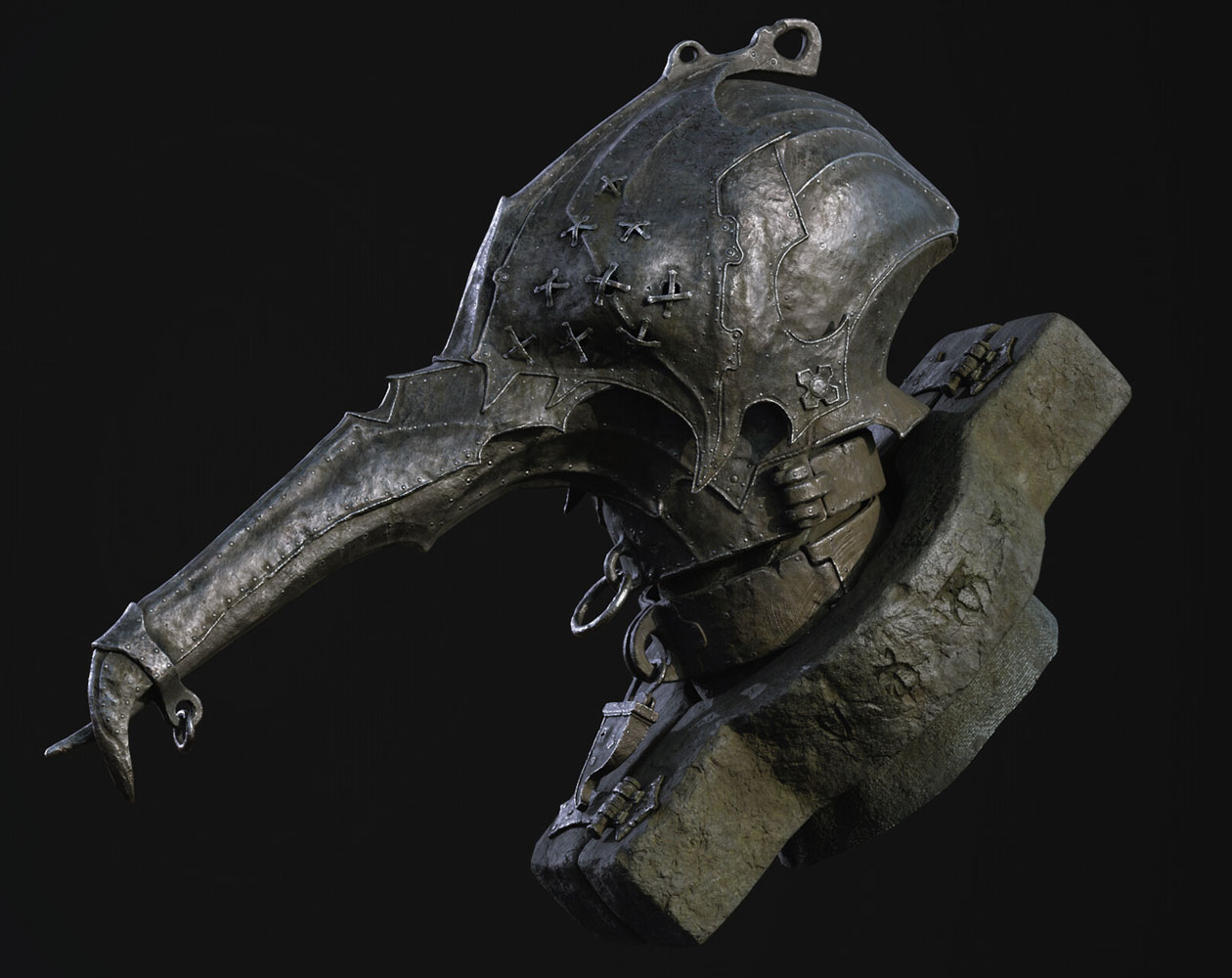 The Old Prisoner Art from Mortal Shell