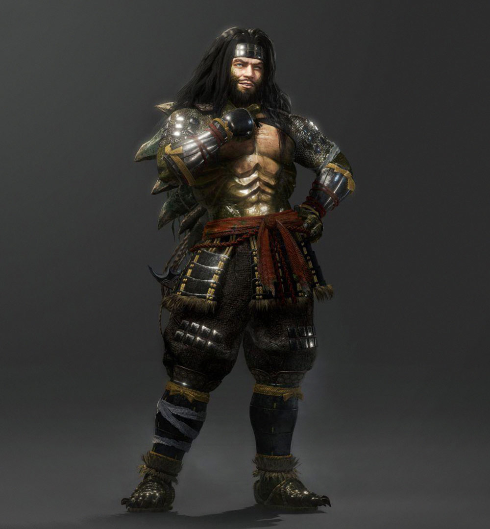 Hachisuka Koroku Art from Nioh 2