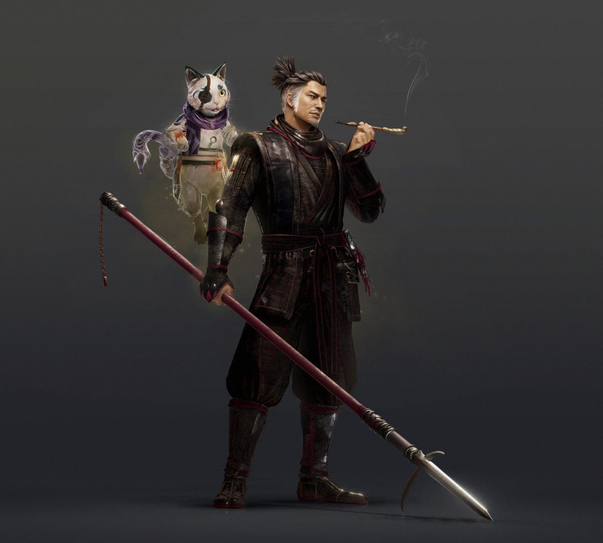 Hattori Hanzo Art from Nioh 2
