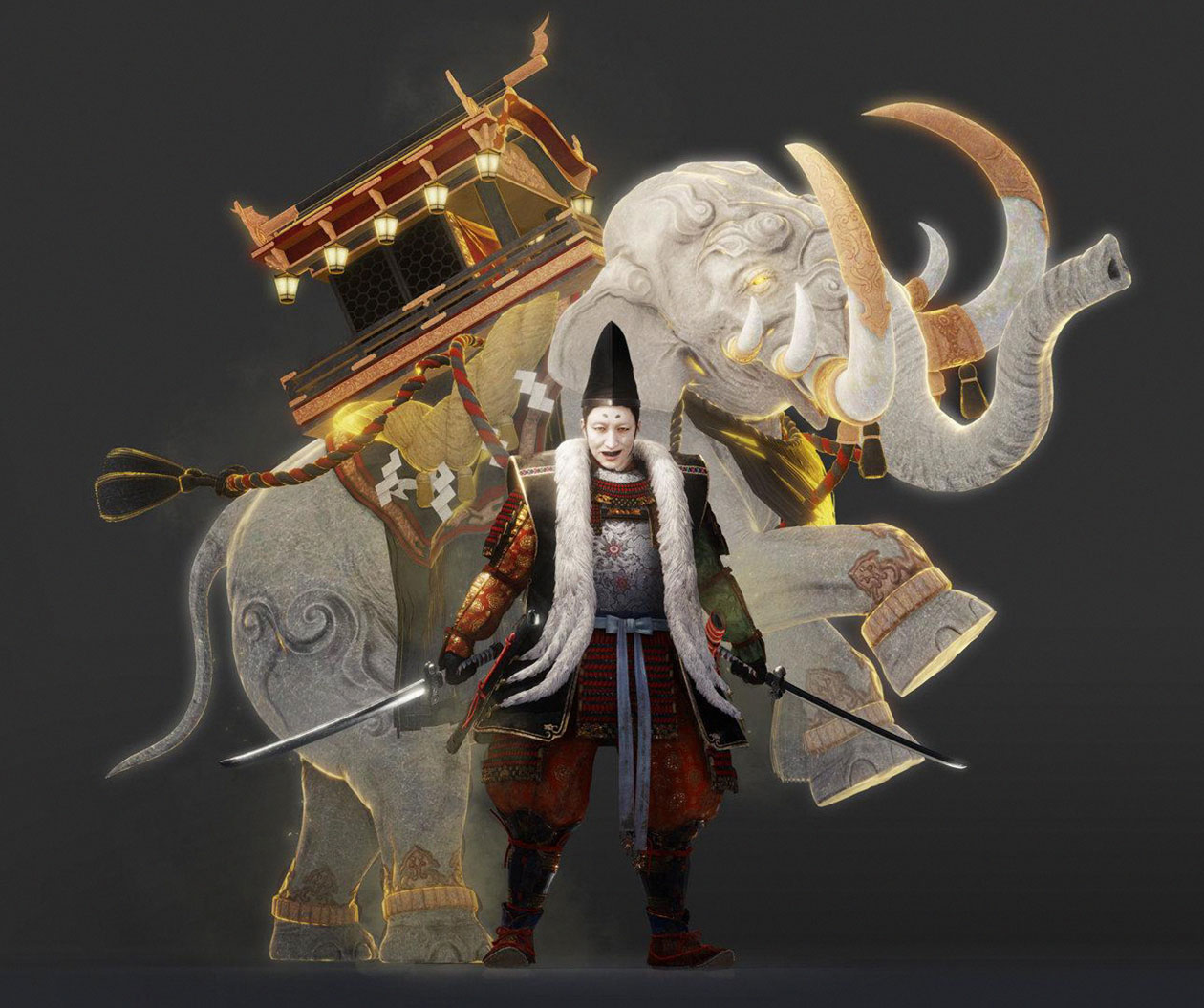 Imagawa Yoshimoto Art from Nioh 2