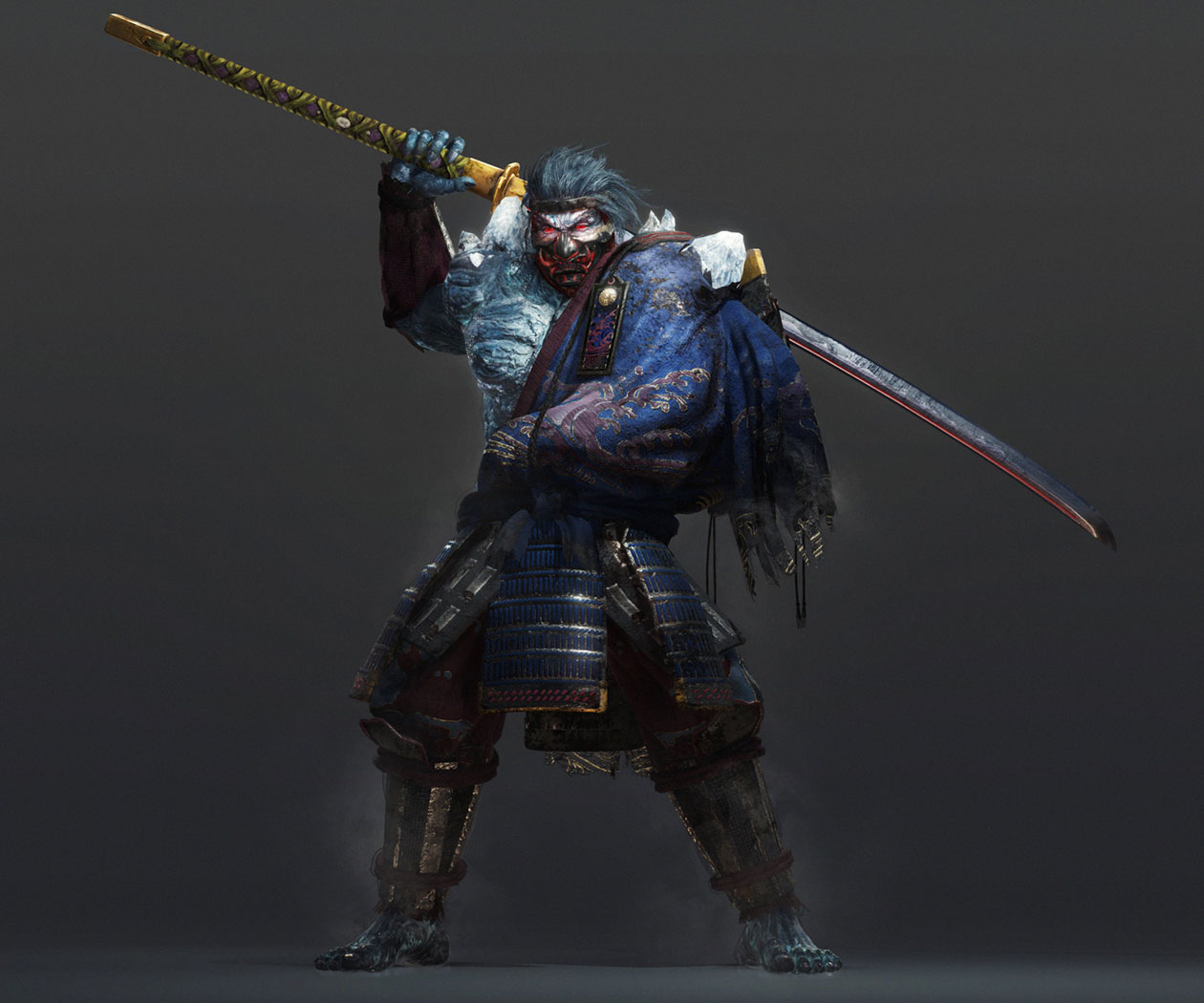 Magara Naotaka Art from Nioh 2