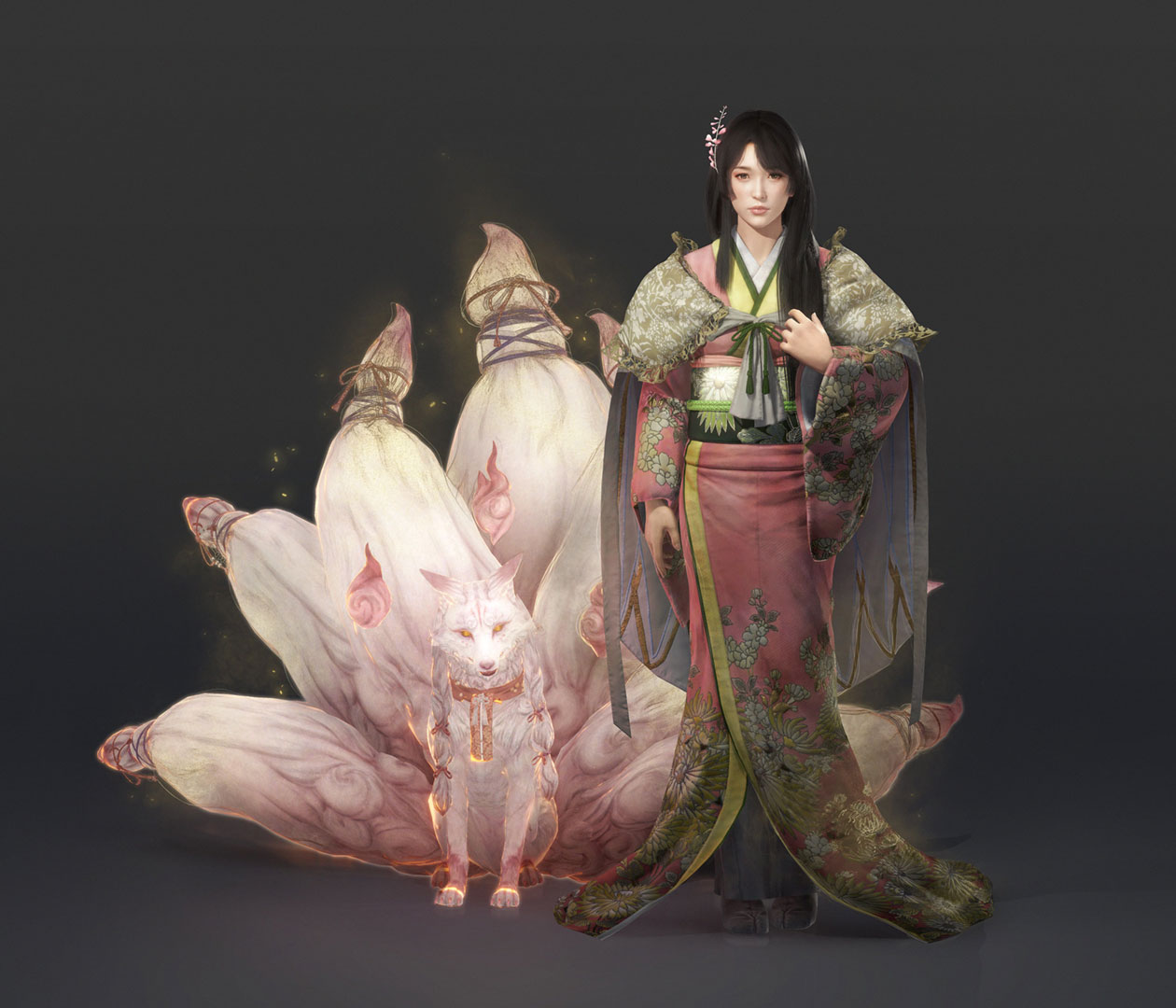 Oichi Art from Nioh 2