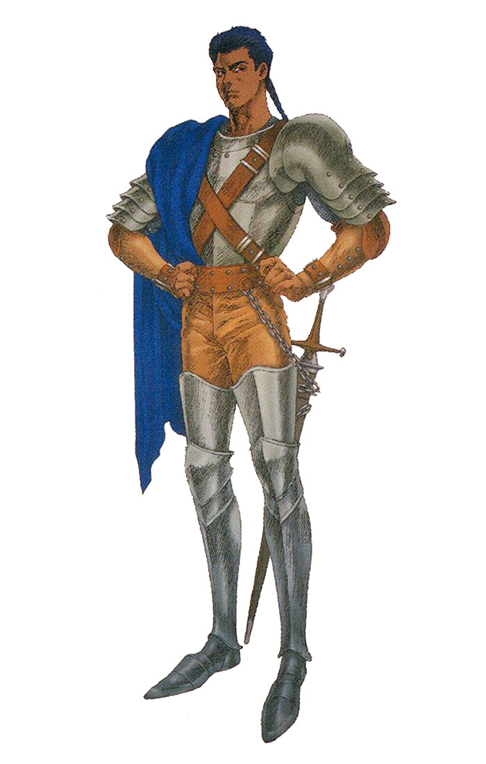 Diomedes Rangue Artwork from Ogre Battle 64