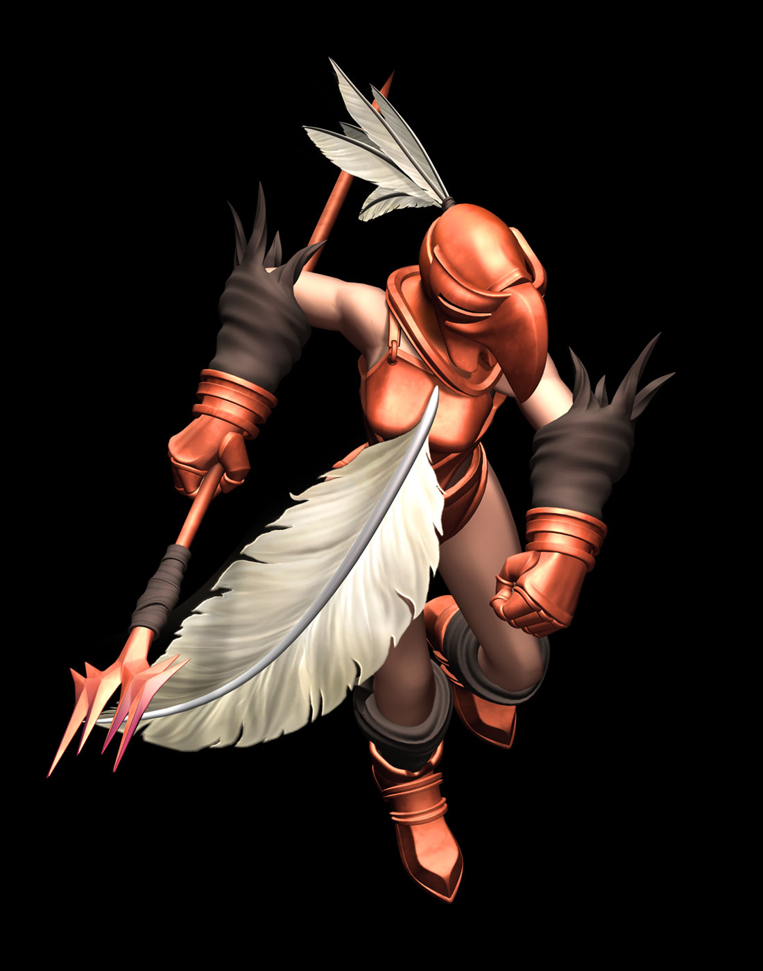 Fire Zoshonel Art from Ogre Battle 64