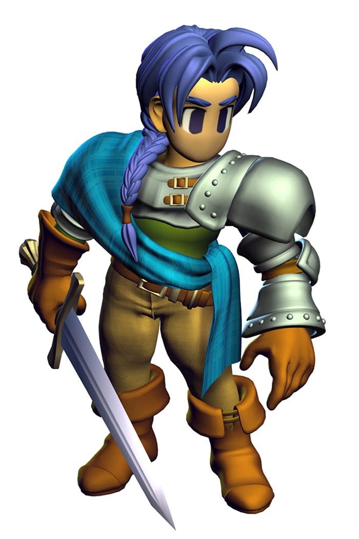 Magnus Gallant Art from Ogre Battle 64