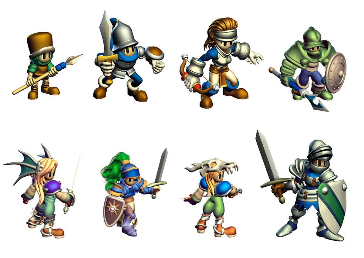 Troops Art from Ogre Battle 64
