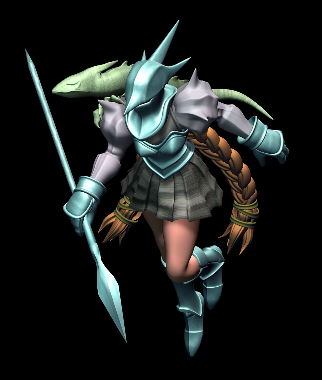 Water Bertha Art from Ogre Battle 64