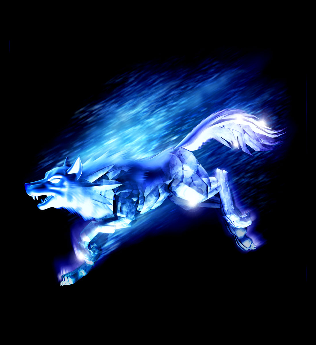Water Fenrir Art from Ogre Battle 64