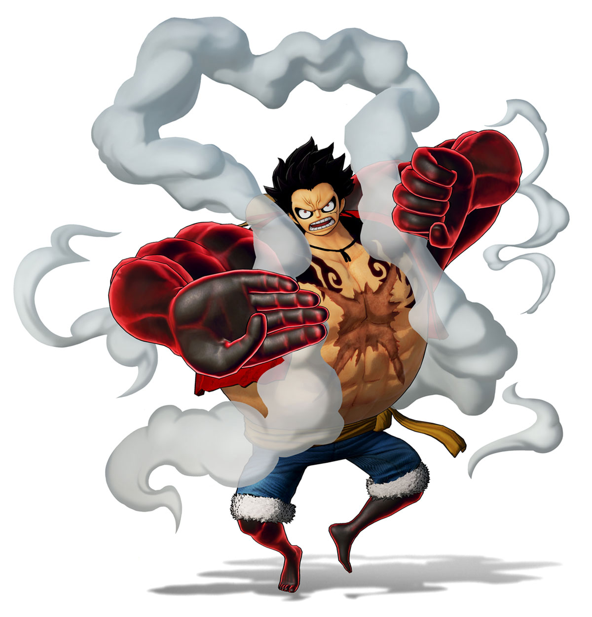 Monkey D. Luffy Boundman Form Art from One Piece: Pirate Warriors 4