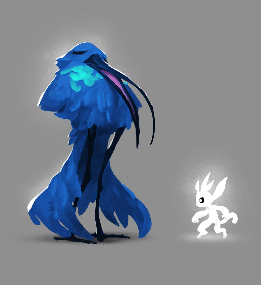 Bard Art from Ori and the Will of the Wisps
