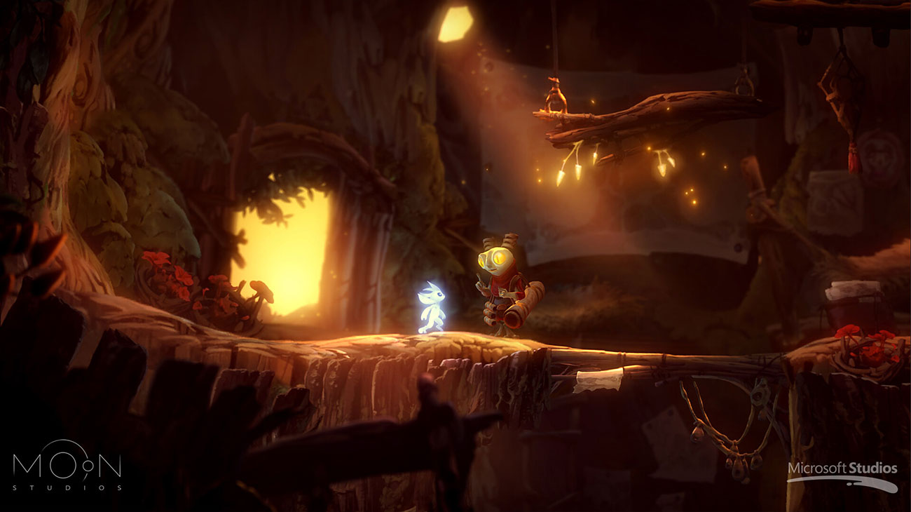 Cartographer's Home Art from Ori and the Will of the Wisps