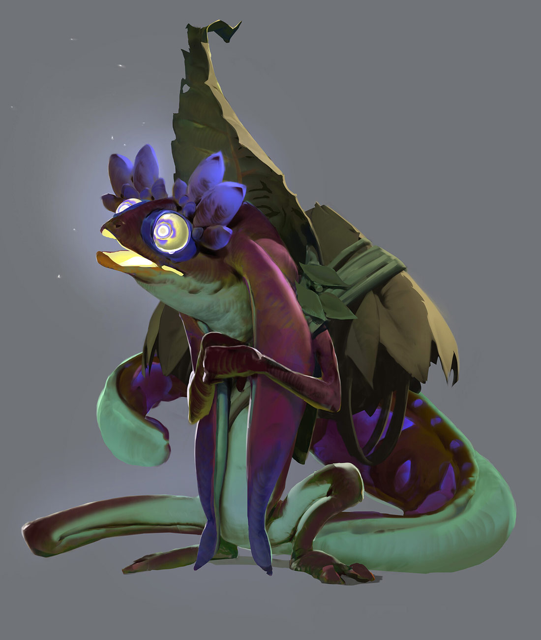 Clumsy Adventurer Art from Ori and the Will of the Wisps