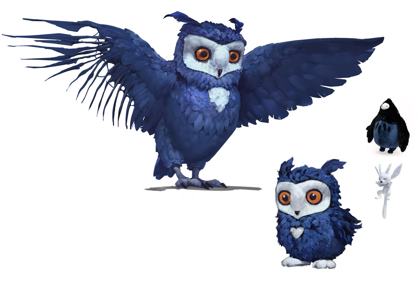 Owlet Art from Ori and the Will of the Wisps