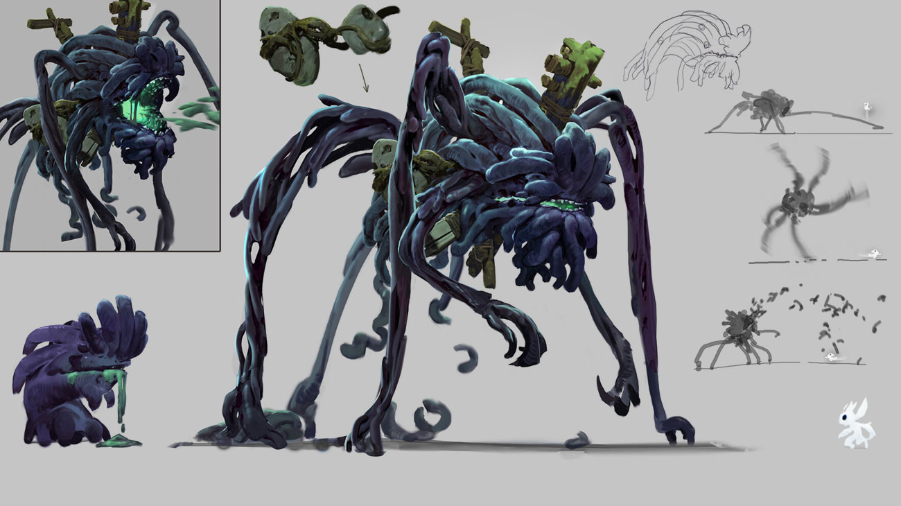 Stink Spirit Art from Ori and the Will of the Wisps