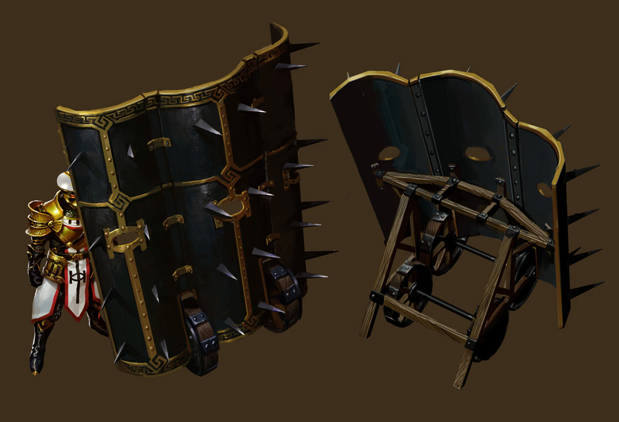 Barricade Art from Path of Exile