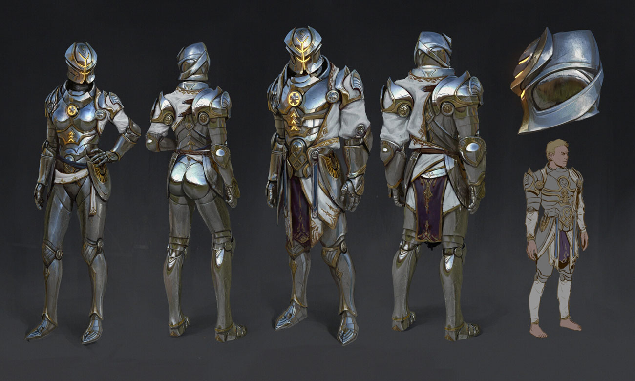 Divine Benevolence Armor Art from Path of Exile