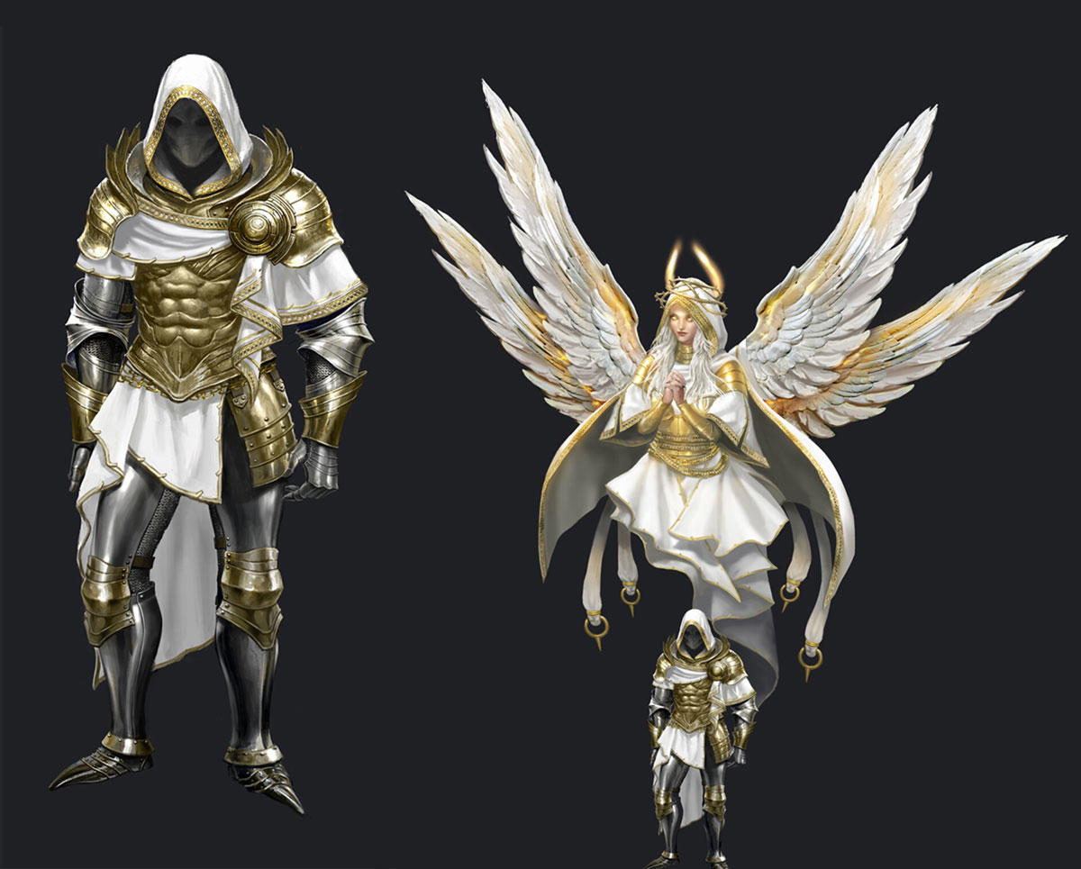 Empyrean Armor Art from Path of Exile