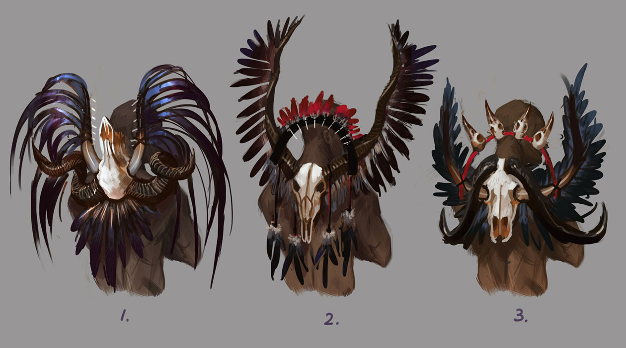 Feather Plume Back Attachment Art from Path of Exile
