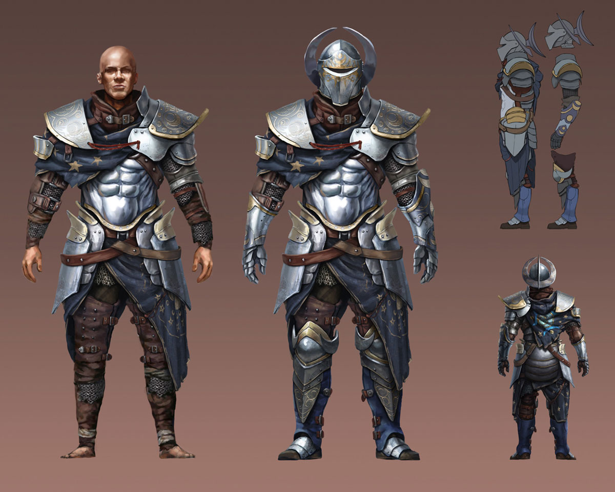 Lunaris Armor Art from Path of Exile