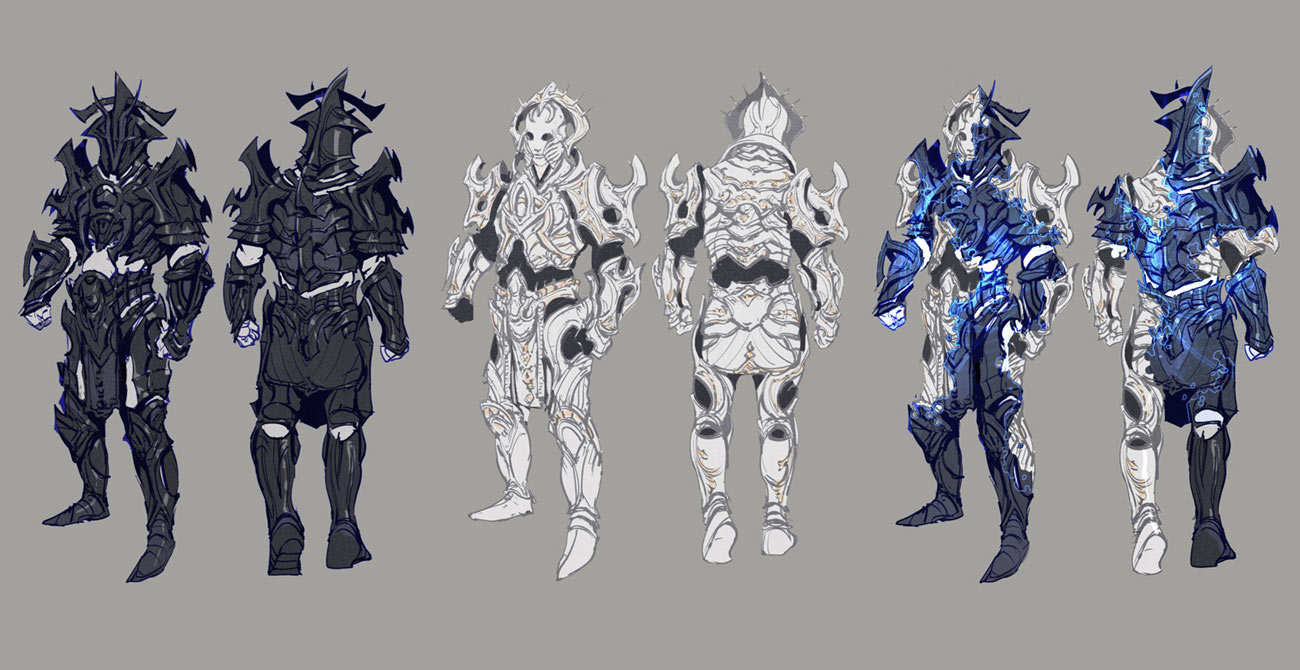 Polaris Armor Concept Art from Path of Exile