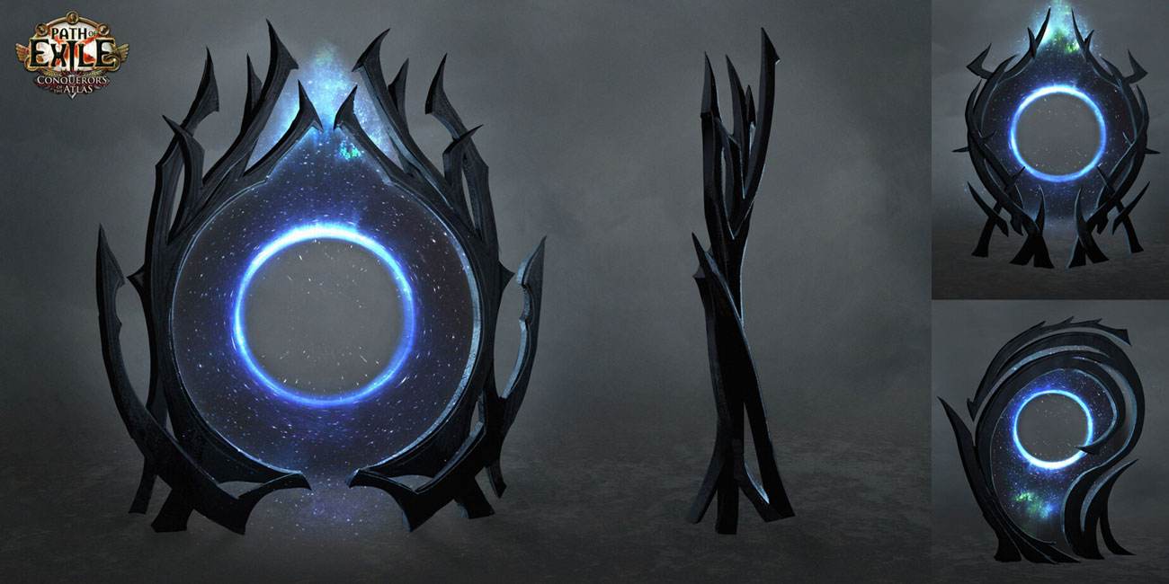 Polaris Black Portal Art from Path of Exile