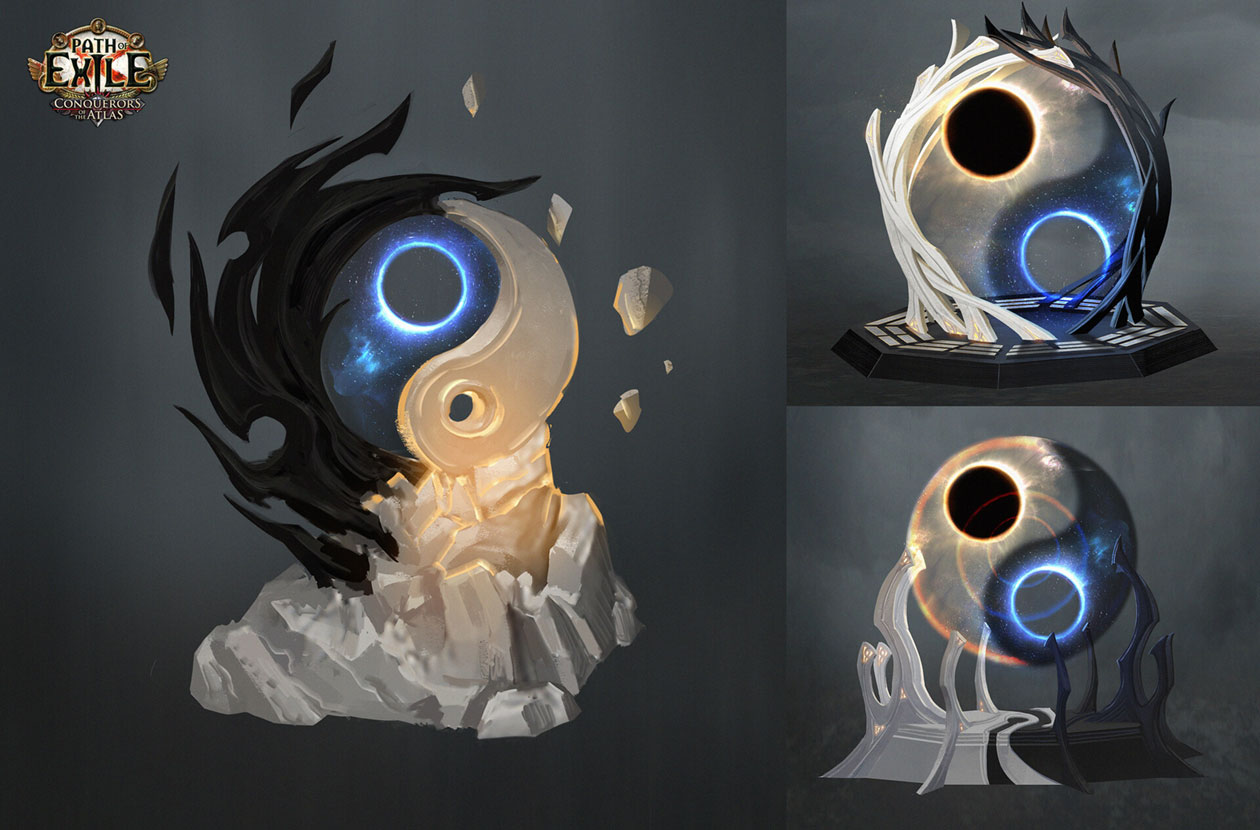 Polaris Portal Art from Path of Exile