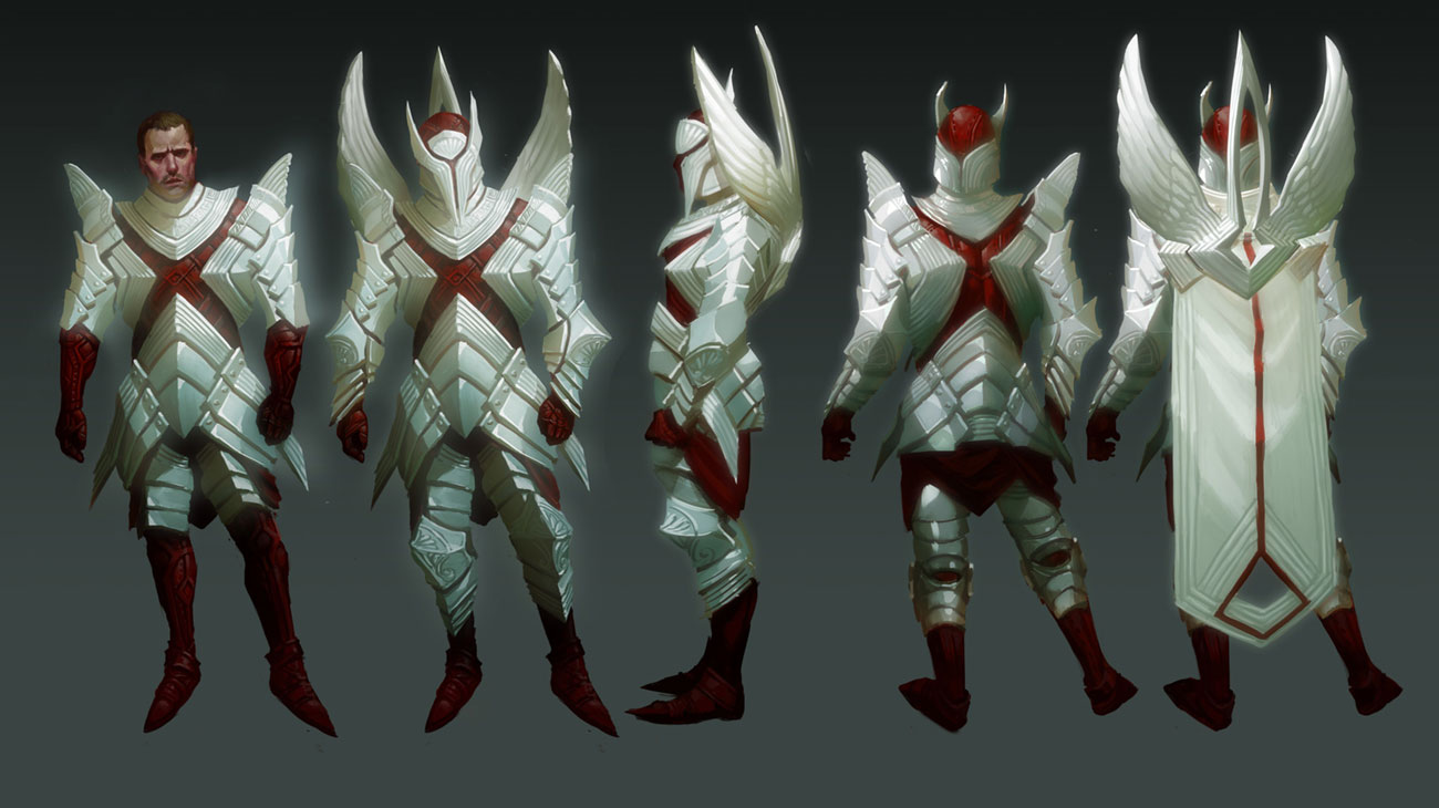 Pure Light Armor Art from Path of Exile