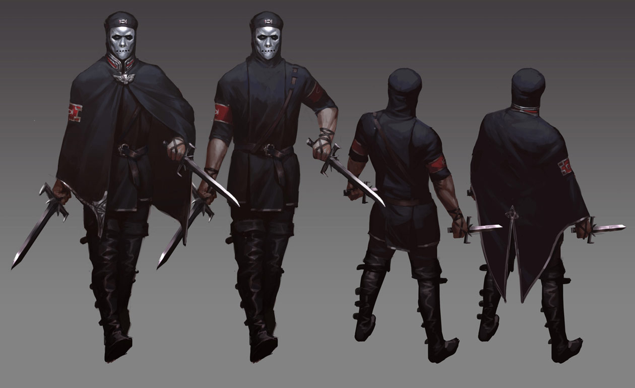 Secret Police Art from Path of Exile