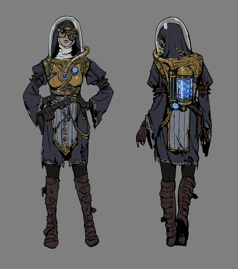 Sister Cassia Art from Path of Exile