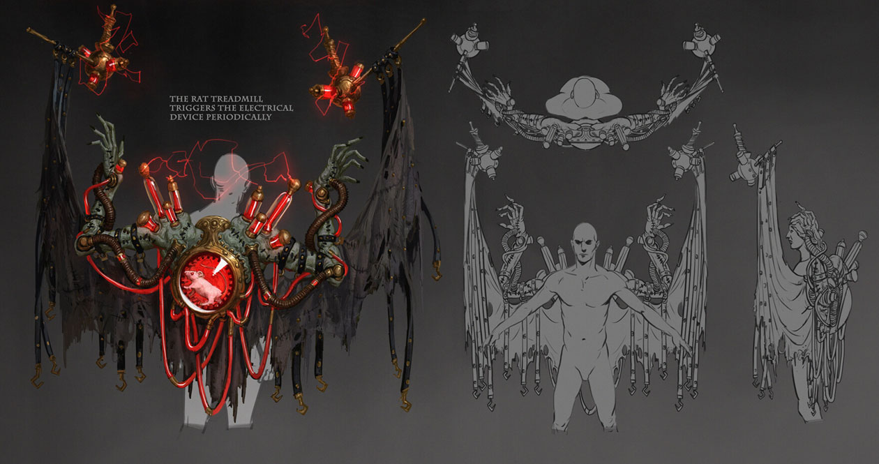 Thaumaturgy Wing Art from Path of Exile