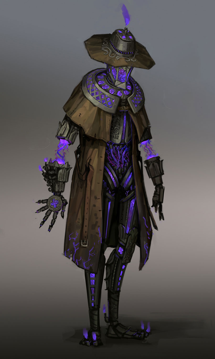 Undertaker Armor Art from Path of Exile