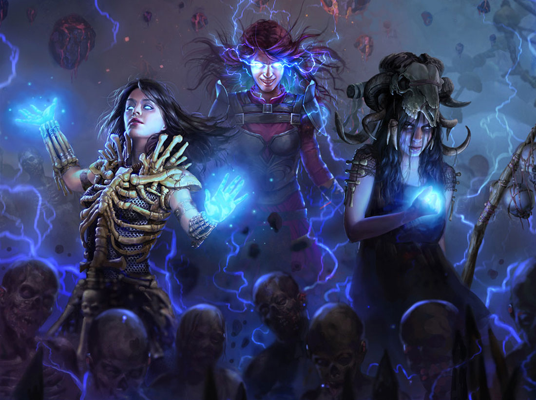 Witch, Ascendancy Art from Path of Exile