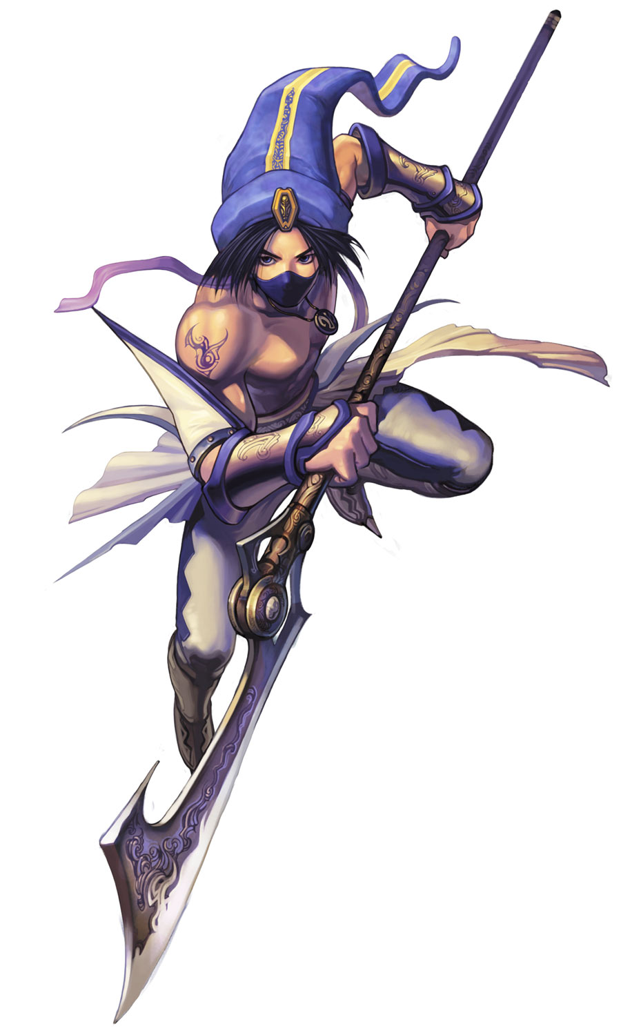 Pikeman Character Art from Priston Tale