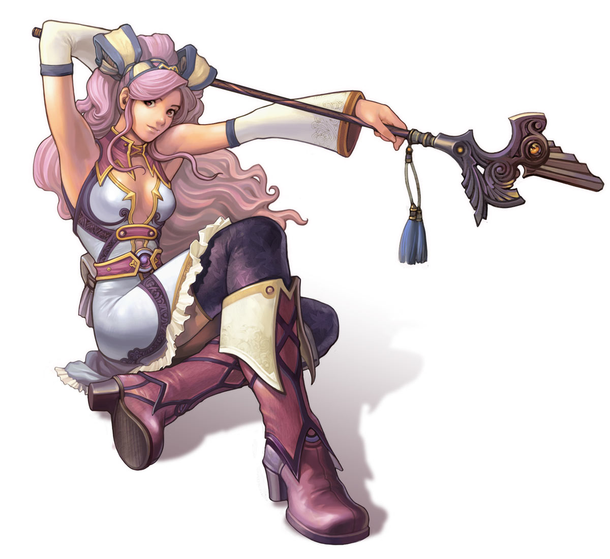 Priestess Art from Priston Tale